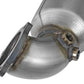 aFe Power Twisted Steel SS304 Downpipe 2.5in w/Cat 17-18 Hyundai Elantra L4-1.6L (t)