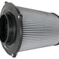 aFe Quantum Pro DRY S Air Filter Flat Top - 5in Flange x 9in Height