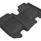 3D MAXpider 2016-2020 Honda Hr-V Kagu 2nd Row Floormats - Black