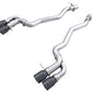 AWE Tuning 18-19 BMW F90 M5 Track Edition Axle-Back Exhaust- Black Diamond Tips