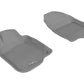 3D MAXpider 2008-2012 Chevrolet Malibu Kagu 1st Row Floormat - Gray