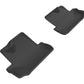 3D MAXpider 2016-2020 Chevrolet Camaro Kagu 2nd Row Floormats - Black