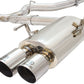 aFe Takeda 3in SS Exhaust Cat-Back 15-16 Subaru WRX/STI 2.0L/2.5L Polished Tips