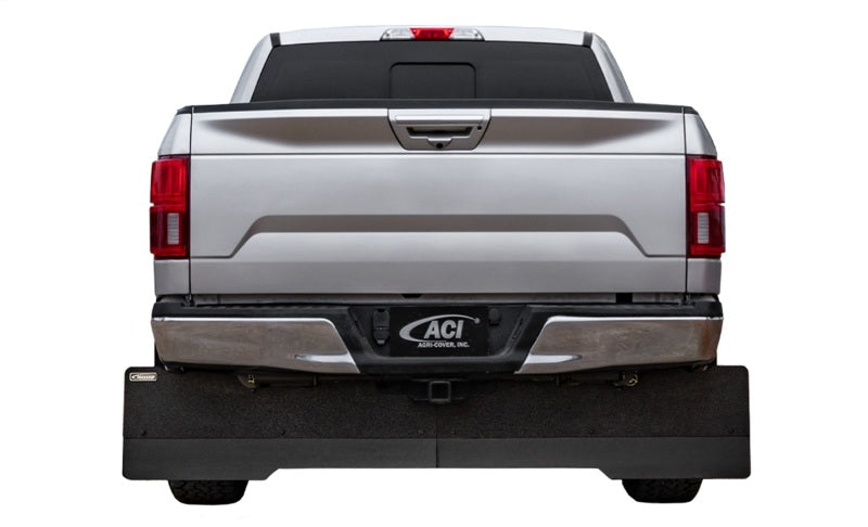 Access Rockstar 2020+ Chevy 2500/ 3500 (w/ Adj. Rubber) Black Urethane Finish Full Width Tow Flap