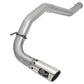 aFe LARGE Bore HD Exhausts 4in DPF-Back SS-409 2016 Nissan Titan XD V8-5.0L CC/SB (td)