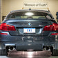 AWE Tuning BMW F10 M5 Touring Edition Axle-Back Exhaust Diamond Black Tips