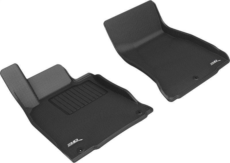 3D MAXpider 2019-2023 Genesis G70 RWD Kagu 1st Row Floormat - Black