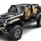 Bushwacker Jeep Wrangler JL Trail Armor Rocker Panel and Sill Plate Cover- Black