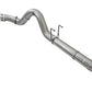 aFe LARGE BORE HD 5in 409-SS DPF-Back Exhaust w/Polished Tip 2017 Ford Diesel Trucks V8 6.7L (td)