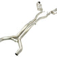 aFe MACHForce XP Exhaust 3in Stainless Stee CB/10-13 Chevy Camaro V8-6.2L (td) (gloss blk tip)