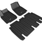 3D Maxpider 16-21 Tesla Model X 5-Seat Elitect Black R1 R2