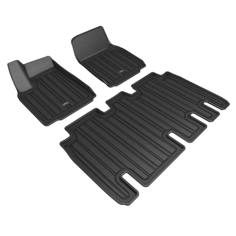 3D Maxpider 22-24 Tesla Model X 5-Seat Elitect Black R1 R2