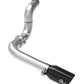 aFe 20-21 Jeep Wrangler Large Bore-HD 3in 304 Stainless Steel DPF-Back Exhaust System - Black Tip