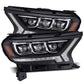 AlphaRex 19-21 Ford Ranger NOVA LED Proj Headlights Plank Style Black w/Activ Light/Seq Signal/DRL