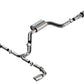 Borla 22-23 Volkswagen Golf GTI 2.0L AT/MT 3inch S-Type Cat-Back Exhaust - 4in Brushed SS Tips