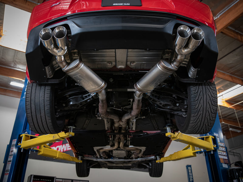 aFe POWER MACH Force-Xp 3in Axle-Back 16-21 Chevrolet Camaro SS V8 6.2L w/Mufflers - Polished