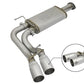 aFe Rebel Exhausts Cat-Back SS w/Polished Tip 16 Toyota Tacoma V6-3.5L