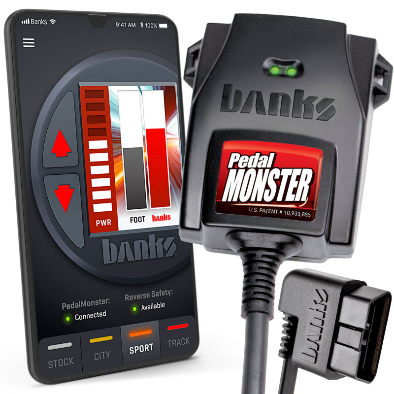 Banks Power Pedal Monster Kit (Stand-Alone) - Aptiv GT 150 - 6 Way - Use w/Phone