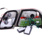 ANZO 1996-2002 Mercedes Benz E Class W210 LED Taillights Red/Clear