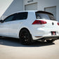 aFe MACH Force-Xp 3in to 2-1/2in Stainless Steel Axle-Back Exhaust Carbon - 15-17 Volkswagen GTI