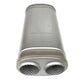 aFe MACH Force-Xp 409 SS Muffler 3in Dual Inlet/Dual Outlet 5in H x 8in W x 18in L - Oval Body