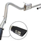 aFe MACHForce XP Exhaust 3in-3.5in SS Single Side Ext CB w/ Black Tip 99-04 Ford F150 V8 5.4L/6.8L