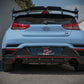 aFe 21-22 Hyundai Veloster N L4-2.0L Takeda 3in 304 SS Axle-Back Exhaust System w/ Black Tip