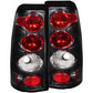 ANZO 1999-2002 Chevrolet Silverado 1500 Taillights Black