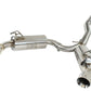 aFe Takeda Exhaust 304SS Dual Cat-Back w/ Polished Tips 08-13 Mitsubishi Lancer Evo X L4 2.0L Turbo