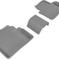 3D MAXpider 2016-2020 Honda Civic Kagu 2nd Row Floormats - Gray