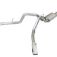 aFe MACHForce XP Exhaust 3in SS Dual Side Exit CB w/ Polish Tips 15 Ford F150 Ecoboost V6-2.7L/3.5L