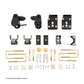 Belltech FLIP KIT 15-16 Chevrolet Colorado Crew Cab Short Bed 4in Rear Drop