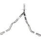 aFe Large Bore-HD 4in 409SS DPF-Back Exhaust System w/Polished Tips 20 GM Diesel Trucks V8-6.6L