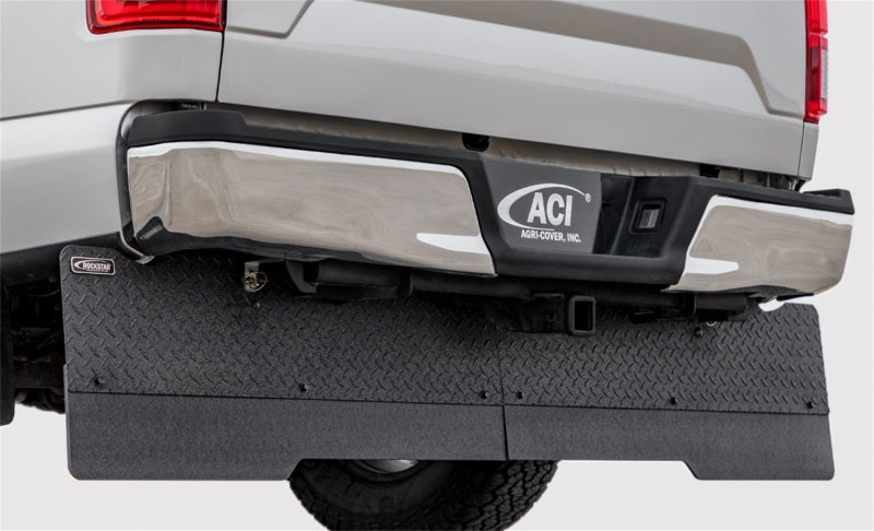 Access Rockstar 07-14 Chevy 2500/3500 (w/ Adj. Rubber) Black Urethane Finish Full Width Tow Flap