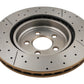 DBA 09-20 Dodge Challenger Front Drilled & Slotted Street Series Rotor