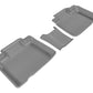 3D MAXpider 2015-2020 Ford Edge Kagu 2nd Row Floormats - Gray