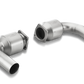 Akrapovic 10-13 Porsche 911 Turbo/Turbo S (997) Link Pipe Set w/ Cat (Titanium)