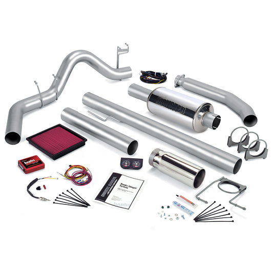 Banks Power 02 Dodge 5.9L 235Hp Std Cab Stinger System - SS Single Exhaust w/ Chrome Tip