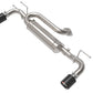 aFe 19-22 Mazda 3 L4 2.5L Takeda 3in to 2-1/2in 304 SS Axle-Back Exhaust w/ Carbon Fiber Tip