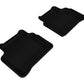 3D MAXpider 2007-2012 Nissan Altima Sedan Kagu 2nd Row Floormats - Black