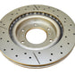 DBA 11-13 Infiniti QX56 Rear Street Series Drilled & Slotted Rotor