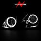 ANZO 1998-2005 Lexus Gs300 Projector Headlights w/ Halo Chrome