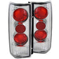 ANZO 1985-2005 Chevrolet Astro Taillights Chrome G2