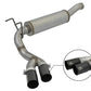 aFe Rebel Series 3-1/2in 409 SS Cat-Back Exhaust System w/Black Tip RAM 2500/3500 14-17 V8 6.4L