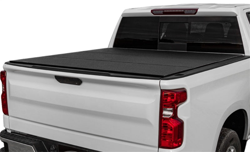 Access LOMAX Tri-Fold Cover Black Urethane Finish 07-20 Toyota Tundra - 5ft 6in Bed