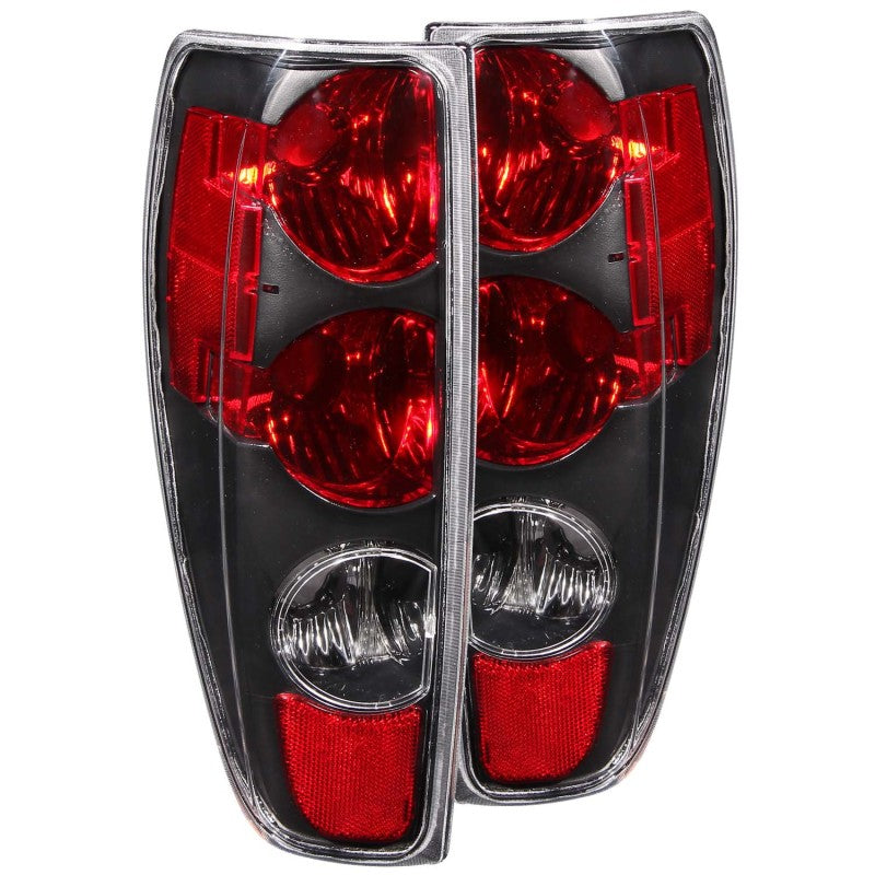 ANZO 2004-2012 Chevrolet Colorado Taillights Black