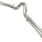 aFe MACHForce XP 5in DPF-Back Stainless Steel Exh Sys, polished tip,Ford Diesel Trucks 08-10 V8-6.4L