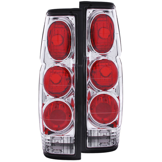 ANZO 1986-1997 Nissan Hardbody Taillights Chrome