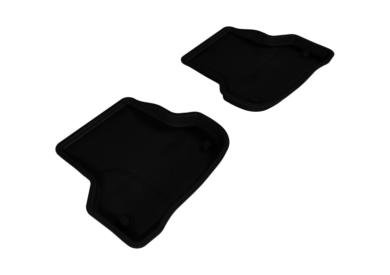 3D MAXpider 2006-2013 Audi A3 Kagu 2nd Row Floormats - Black