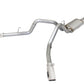 aFe MACHForce XP Exhaust 3in SS Dual Side Ext CB w/ Polished Tips 2015 Ford F150 5.0L V8 CC/SB EC/LB